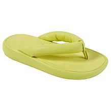 FitFlop® iQushion D-Luxe Padded Leather Flip-Flop