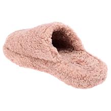 FitFlop iQushion D-Luxe Padded Teddy Slipper Mules