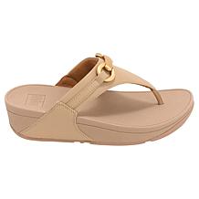 FitFlop Lulu Chunky Leather Toe-Post Sandals