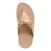 FitFlop Lulu Chunky Leather Toe-Post Sandals