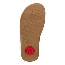 FitFlop Lulu Crystal Feather Toe-Post Sandal