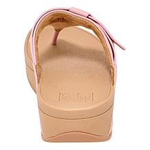 FitFlop Lulu Folded Knot Leather Toe-Post Sandal
