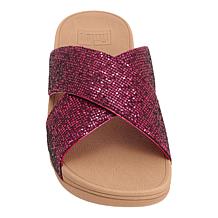 FitFlop Lulu Glitterball Cross Slides