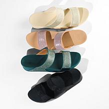 FitFlop Lulu Shimmerglitz Slide Sandall