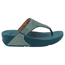 FitFlop Lulu Shimmerglitz Toe-Post Sandal
