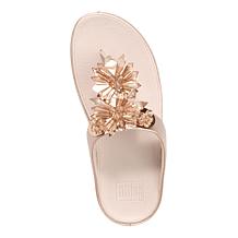 FitFlop Rumba Starburst Bead Metallic Toe-Post Sandal