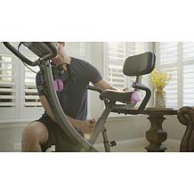 FitQuest Upright Flex Express and Recumbent Bike with Resistance Bands