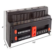 Fleming Supply 39-Piece Screwdriver and Bit Set - Black, Red