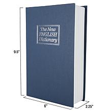 Fleming Supply 6" x 9" Diversion Book Lock Box with Key