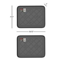 Fleming Supply Small All Weather Boot Tray 2-Pack