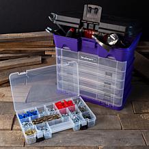 Fleming Supply Storage and Tool Utility Box with 4 Compartments