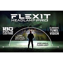 FLEXIT Headlamp PRO - 650 Lumen Rechargeable
Headlamp