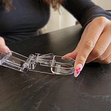 Flipo Small Medicine Organizer Case with Pill Cutter