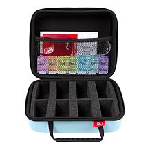 Flipo Small Medicine Organizer Case with Pill Cutter