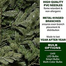 Fraser Hill Farm 12-Ft. Woodside Pine Christmas Tree