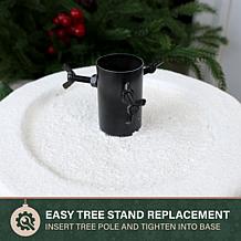 Fraser Hill Farm 15-in. Chimney Santa Christmas Tree Base for Artif...