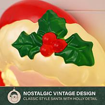 Fraser Hill Farm 20-in. Santa Claus Blow Mold Wall Decoration or Tr...