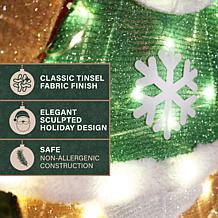 Fraser Hill Farm 3-Ft. Light-Up LED Reindeer Christmas Decoration w...