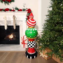 Fraser Hill Farm 3.9-Ft. Fancy Christmas Finial