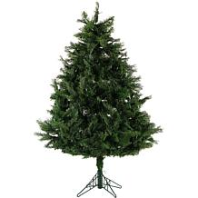 Fraser Hill Farm 5' Cedar Teardrop EZ Connect Tree w/Clear LED Lights