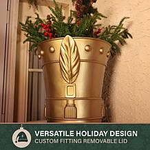 Fraser Hill Farm 6-Ft. Traditional Nutcracker with Open Lid Hat in ...