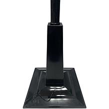 Fraser Hill Farm 71" Musical Street Lamp in Black with Snowman Scene