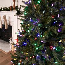 Fraser Hill Farm 7.5-Ft. North Star Pine Pre-Lit Artificial Christm...