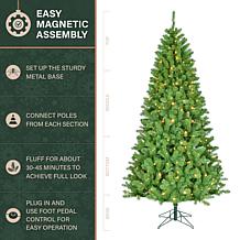 Fraser Hill Farm Fraser Hill Noel Pine 6-Ft. Artificial Christmas T...