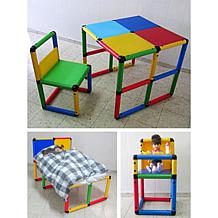 Funphix 199-Pc Create & Play Life-Size Structures Standard Set