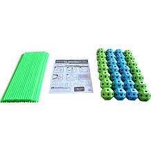 Funphix 77-Pc Fort Building Kit with Glow in the Dark Sticks