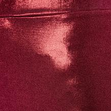 G by Giuliana 24K Shine Knit Pull-On Wide-Leg Flare Pant