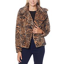 G by Giuliana Black Label Faux Fur Jacket