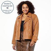 G by Giuliana Black Label Genuine Leather Jacket