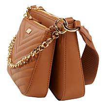 G by Giuliana Black Label Lamb Leather Multiset Crossbody - Basic