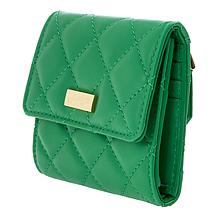 G by Giuliana Black Label Lamb Leather Quilted Flap Wallet