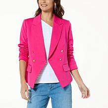 G by Giuliana Black Label Papa DePandi Collab Heart Blazer