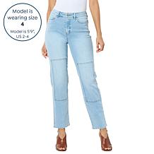 G by Giuliana Black Label The Straight High-Rise Ankle Jean