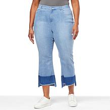 G by Giuliana Forever Fit Denim Step-Hem Bootcut Jean