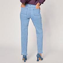 G by Giuliana G-5 Denim Straight Leg Pant