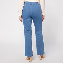 G by Giuliana G5 Stretch Denim Pull-On Mini Bootcut Jean