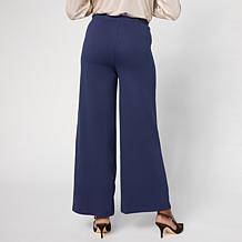 G by Giuliana High Waisted Siena Knit Wide-Leg Pull-On Pant