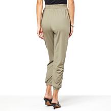 G by Giuliana LounGy CoolGirl Jersey Adjustable-Length Jogger Pant