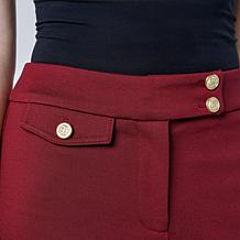 G by Giuliana Ponte Knit Slim Leg Pant