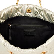 G by Giuliana Quilted Nylon Chain Tote