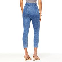 G by Giuliana Retro Slim Crop Pant with Hide-and-Chic Waistband