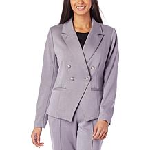 G by Giuliana Sandwash Scuba Knit Blazer