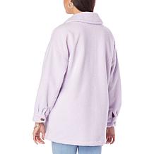 G by Giuliana Sherpa Fleece Comfort Shacket