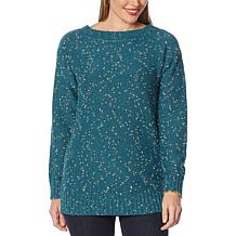 G by Giuliana Sparkle Knit Party Sweater