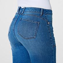 G by Giuliana Stretch EcoChic Denim High-Rise Flared-Leg Jean