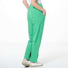 G by Giuliana Twill Straight-Leg Pull-On Pant